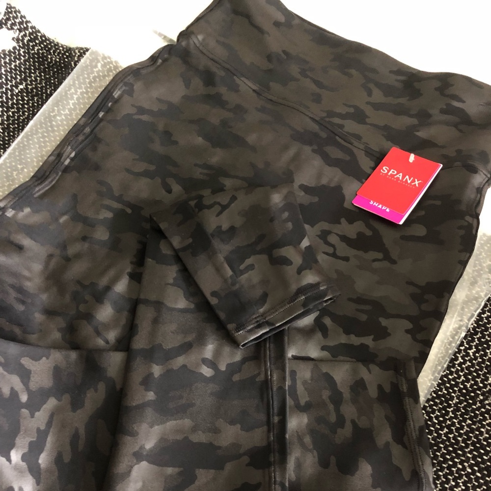 Spanx Faux Camo “shape” Leggings